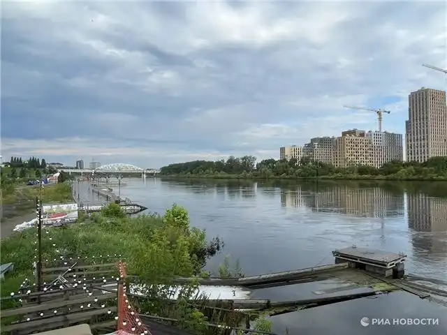 Моор - Подъем воды в Туре в Тюмени стал менее стремительным