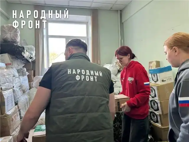 Из Кузбасса за полгода выехало свыше 20 грузовиков с гуманитарной помощью для зоны СВО