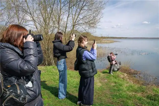 Фотовесна на Куликовом поле - участники соревновались в съемке птиц