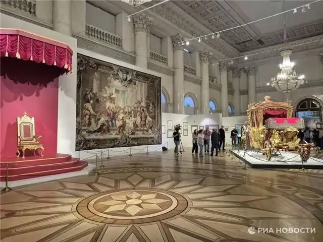 В Эрмитаже представлена выставка к 300-летию правления императрицы Екатерины I